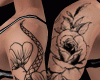 snake arm tattoo -C-