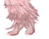 Furry Pink Paws Anyskin