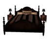 Classic Wood Bed w/Poses