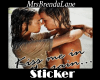Kiss Me sticker