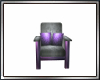 Purple Gray Chair