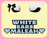 ✧ White Ears ✧
