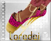L♣ Pink Leo Shoes