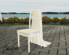 Draped Chair White