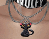 Black Kitten Necklace