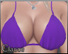 C Purple bikini top G.A
