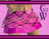 (CW) Pink Layered Skirt