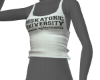 Miskatonic Top White