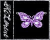 Butterfly Pendant Purple