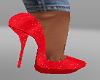 Bright RED PUMPS SHoes