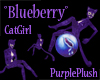 Blueberry PurplPlushSock