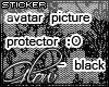 #Avatar Protector-Black#