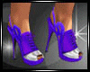 Purple Heels Shoes