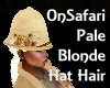 OnSafari Blonde Hat Hair