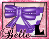 ~Thigh Bow Violet Left