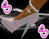 (SSS)high heels pink sil