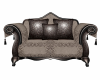 classy brown cuddle sofa