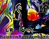 Rainbow RaveArmbands L/R