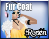 Rozen Fur Coat White