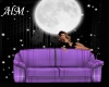 [AlM] violet plaid couch
