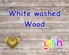 white washed wood
