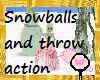 White Snowball Fight 