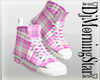 Pink Plaid Cons