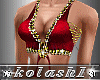 K*Sexy Outfit Red Gold