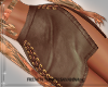 "SAV" ANDREE LEATH SKIRT