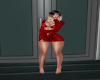 1RED SEXY LACE SHORT DRE