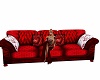 Red Comfy Sofa