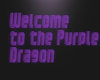 Purple Dragon Club Couch