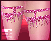 ɳ Drip Pink Glitter RL