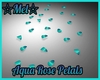 *MV* Aqua Rose Petals