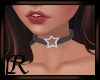 Star choker Grey