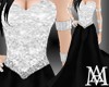 *Diamond&Silk Gown/Black