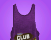 Purple Club Tank Top