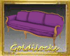 Purple Parlor Sofa