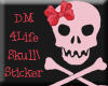 DM4Life Pink Punk Skull