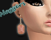 Square Gem Earrings
