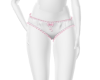 princess panties white