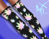 *V* RL Holo hemp socks