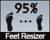 KG| 95% Feet Resizer