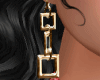 Pac Earrings Gold
