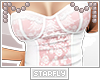 ! -stfly- Peach Lace Top
