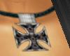Leather Iron cross