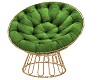 Green Papasan Chair