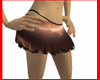 Ruffled torn skirt