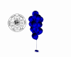 Blue baloons