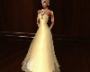 PALE GOLD EVENING GOWN